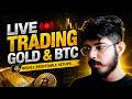 Gold &amp; BTC LIVE Trading | 29 April