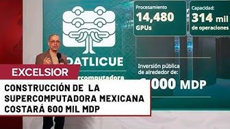 Thumbnail for Sheinbaum anuncia la supercomputadora "Coatlicue"