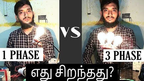 What is single Phase and Three Phase?_ Tamil, How three phase & Single Phase works?