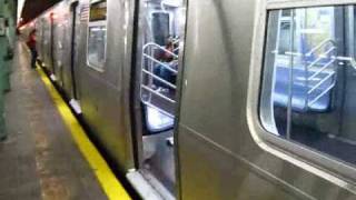 R160 (M) Train At Forest Hills-71 Ave On Its First Day Of Service