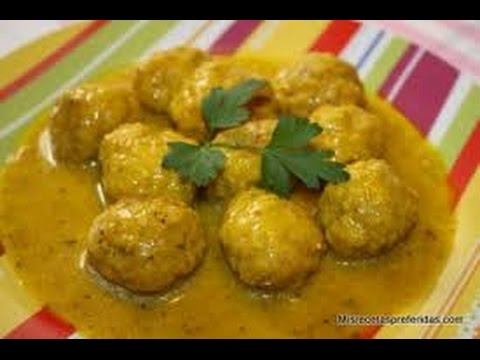 ALBONDIGAS EN SALSA DE ALMENDRAS ? | La Cocinera Del Sur - YouTube