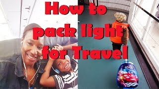 How to Pack for a 5 day trip with Carry-on Luggage Essentials