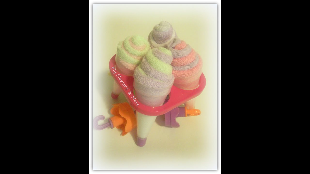 long style lollipop washcloth instructions Steps for making adorable baby-washcloth lollipop baby shower.