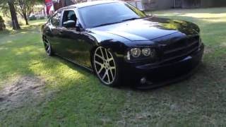 Wheel and tire talk !Bagged Dodge Charger
