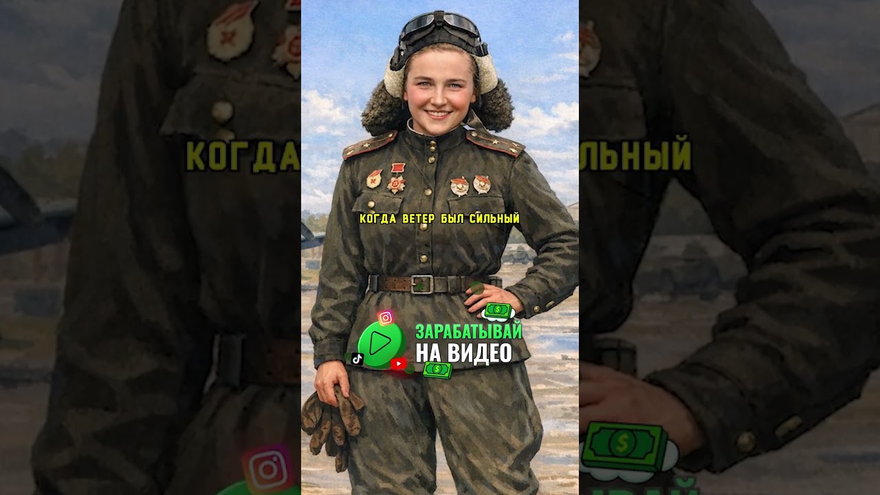 Советская Лётчица Герой совершила 1000 боевых вылетов в Великой Отечественной #Keshly