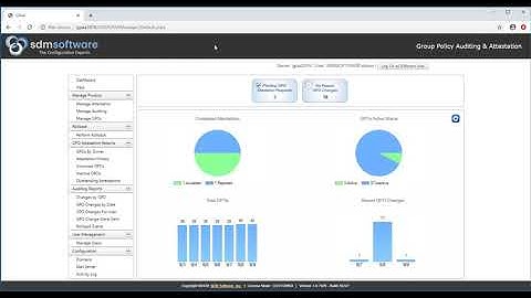 GPO Change Auditing from SDM Software--GPAA 3.0