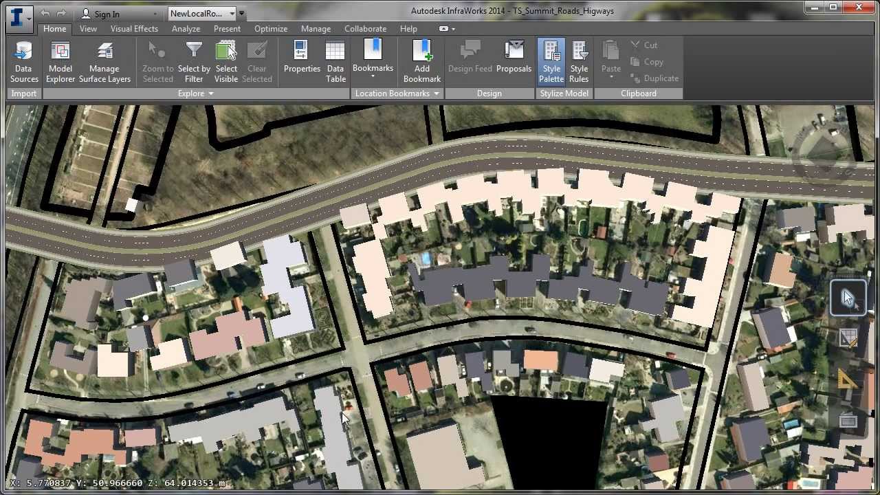 Getting to 30% with Autodesk Infraworks 2014 - YouTube