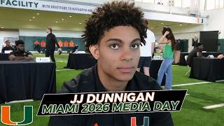 JJ Dunnigan on Upcoming Freshman Season, Summer Development & The Playbook | Media Day
