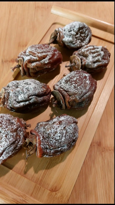 Вяленая хурма в домашних условиях! #рецепты #готовимподомашнему #заготовкиназиму