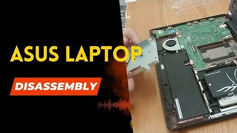 ASUS Laptop Disassembly for SSD Upgrade - Model X453MA Upgrade SSD and Second HDD Caddy