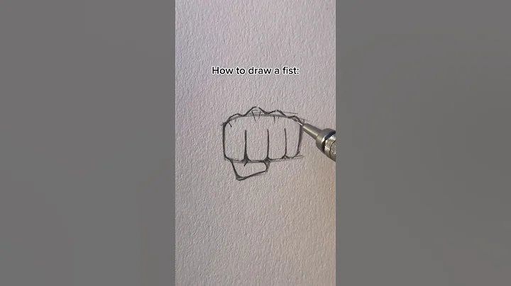 How to draw a fist 👊 || Jmarron