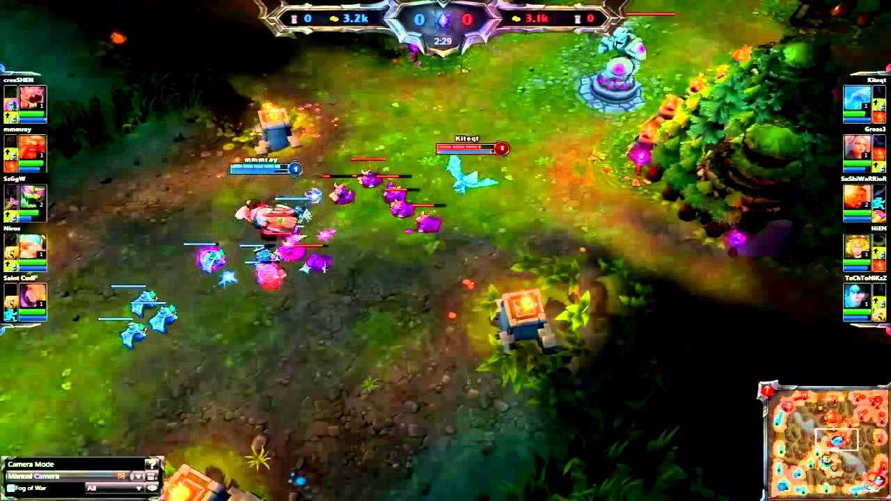 League of legends Gragas vs AFK Anivia - EPIC FAIL