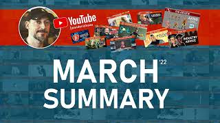 Animation Monthlies - March 2022 Summary