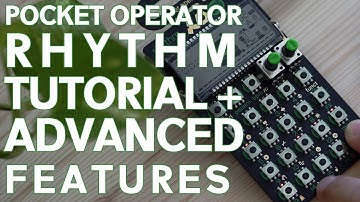 TE Pocket Operator PO-12 RHYTHM Tutorial + Advanced features!