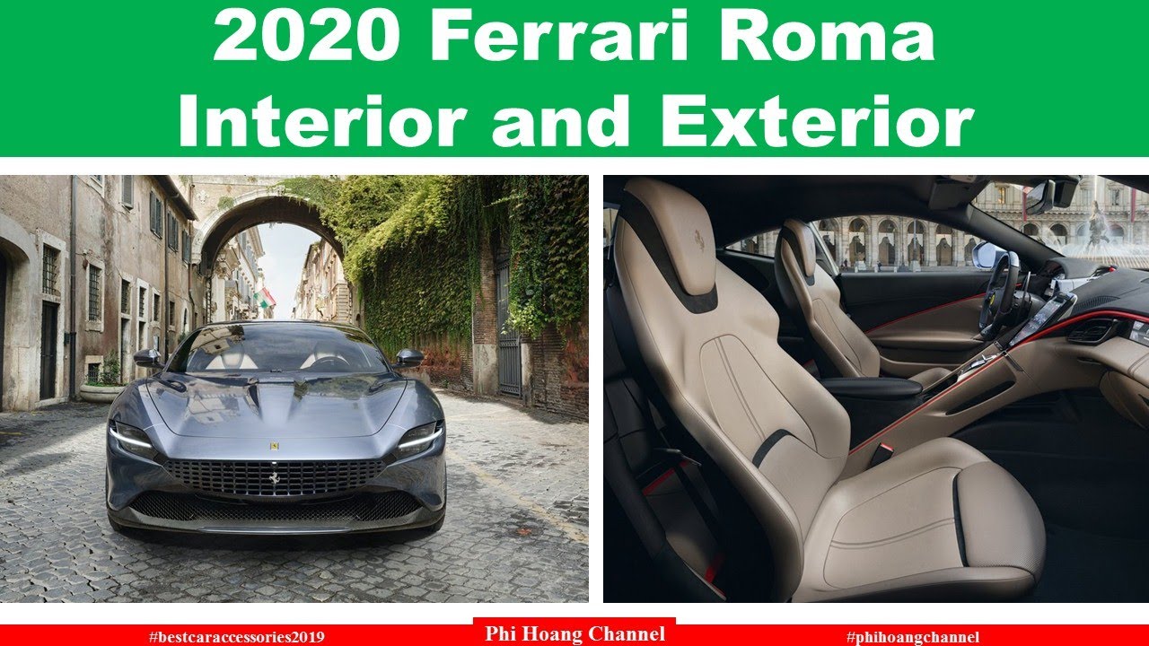 Ferrari roma салон