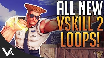 SFV - New Guile Sonic Boom Loop Using V-Skill 2! Combo Guide For Street Fighter 5 Champion Edition