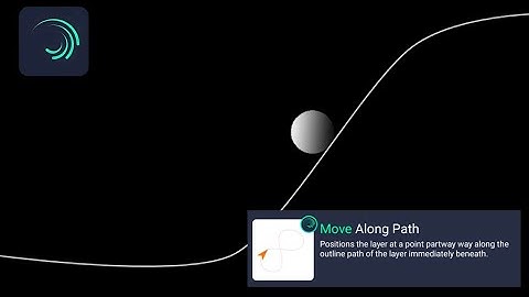 Move Along Path Effect in Alight Motion | Smooth 3D Animation Tutorial!