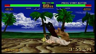 VIRTUA FIGHTER 2 [8] Arcade Mode/JACKY.