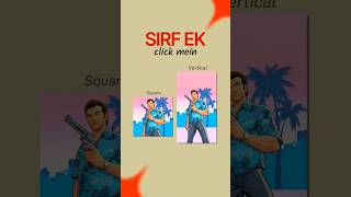 Square to Vertical imege in Just One Click 🔥 #shorts #viral