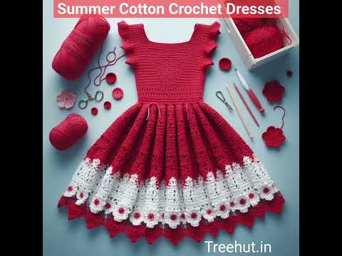 Cotton Crochet Party Dresses for Young Women #teenfashion #crochet #crochetideas #crochetlove