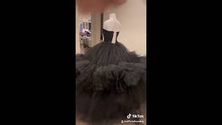 Tik Tok | DIYing My Own Ariana Grande Grammy Dress