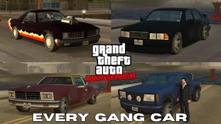 Every Gang Car in GTA Liberty City Stories screenshot 1