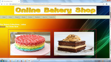 Online Bakery Shop Project  |  PHP MYSQL Apache XAMPP  |  Hindi