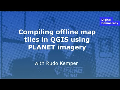 Compiling offline map tiles in QGIS using PLANET imagery, with Rudo Kemper - Jan 11, 2022