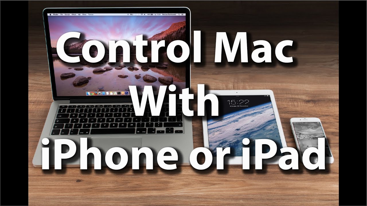 Control Mac With Iphone Remote Mac Desktop And Screen Share Mac To Iphone Remote Mac Access Youtube
