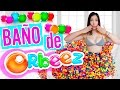 RETO: BAÑO de 1 MILLÓN de BOLITAS DE COLORES 🎨!!! - ORBEEZ BATH CHALLENGE (Bolitas de Gel) | Mariale