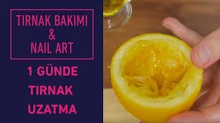 1 Günde Tırnak Nasıl Uzatılır? | Tırnak Uzatma Yöntemleri