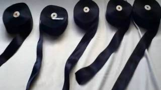 250 yards 1 1/2" Vintage Black Double Face Satin Ribbon screenshot 2