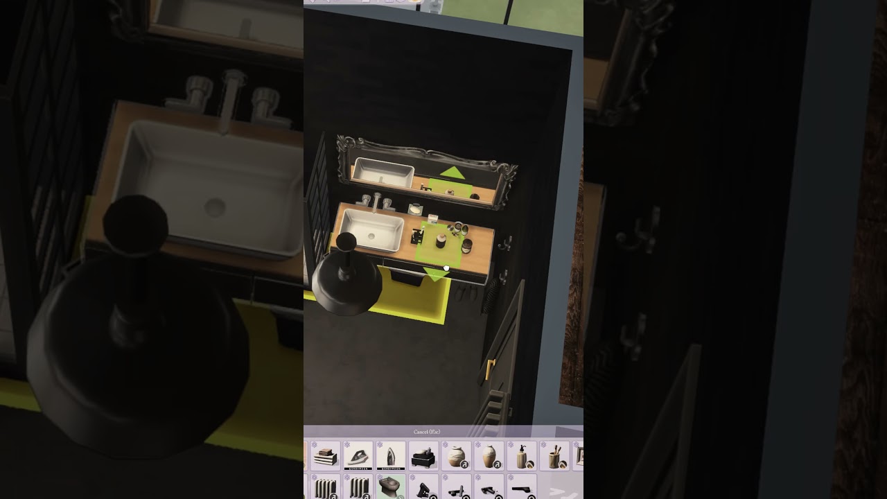 Sims 4 CC | Musician’s Grungy Bathroom 🚿