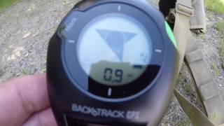 Testing the Bushnell Backtrack G2 GPS unit on a beautiful day out hiking.