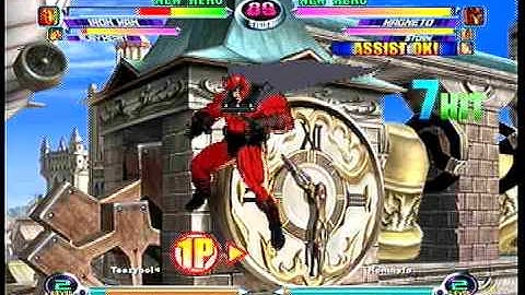 MvC2 Online (360): TeezyBoi (Ruby/IM/Cyke) vs Brett (MSP) 13 .:10.26.09:.