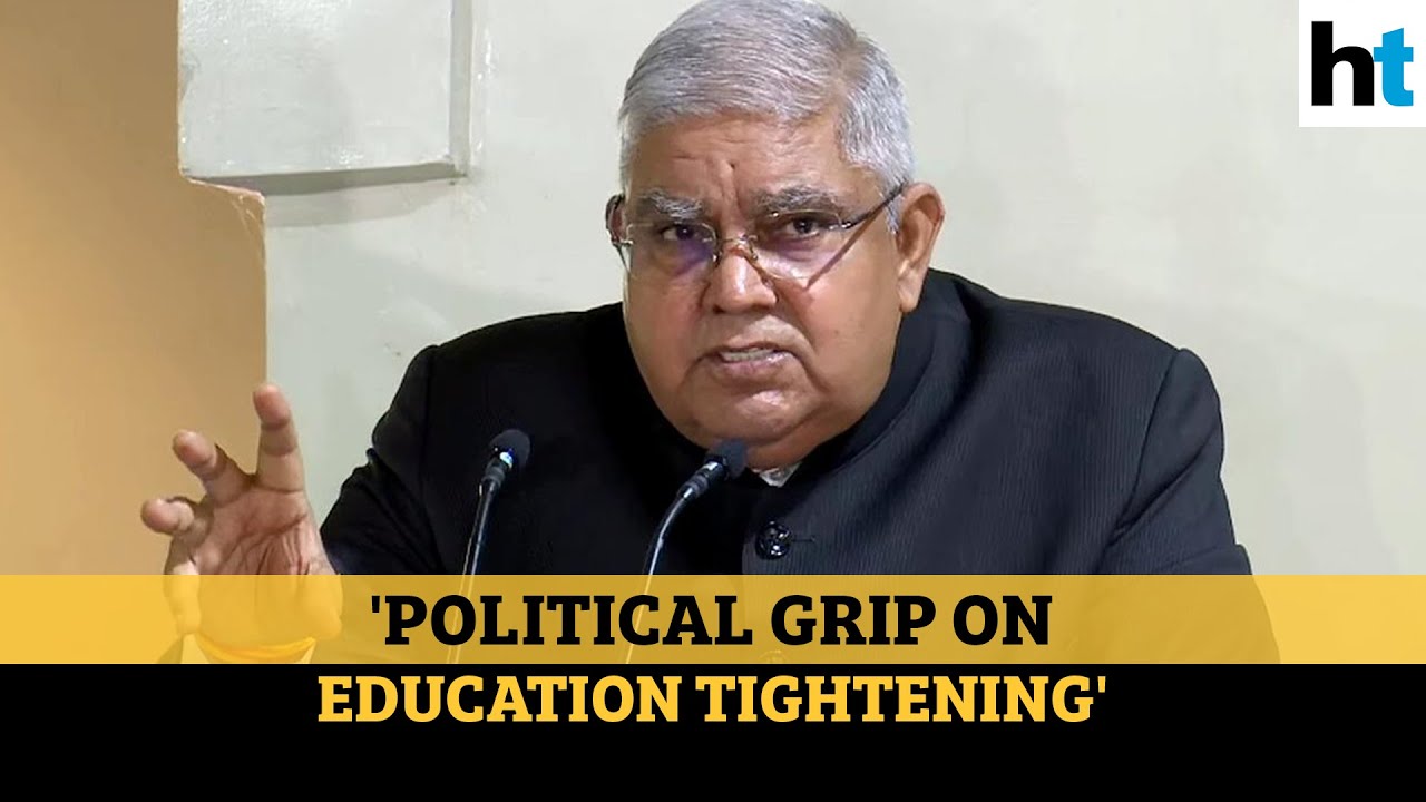 'Education politically caged': Dhankhar after 19 of 20 Bengal VCs skip meeting