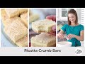 Ricotta Crumb Bars I Olga's Flavor Factory