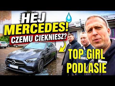 "Hej Mercedes, czemu ciekniesz?" | Rozbieramy nową C-Klasę 2025 przy 1300km przebiegu!