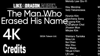 Like A Dragon Gaiden The Man Who Erased His Name Credits  Post Credits Scene 4k