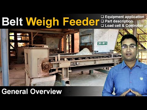 Belt Weigh feeder | Application & operation | Hopper discharge vibratory chute | Part description