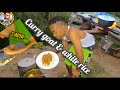 Jamaica curry goat the best cooking outdoor style yard man style