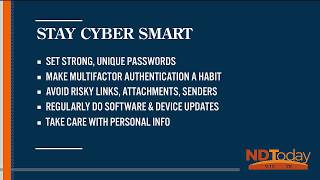 ND Today: Cybersecurity Awareness Month with NDIT
