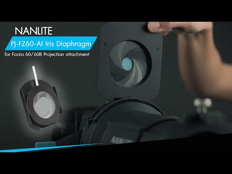 Nanlite PJ-FZ60-AI Iris Diaphragm for Forza 60/60B Projection