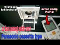 Panasonic cassette type  timer blinking error code F17-2 non inverter R410A