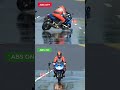 Suzuki GSX-R ABS Test: Life-Saving Technology! (ABS ON vs OFF) #shorts