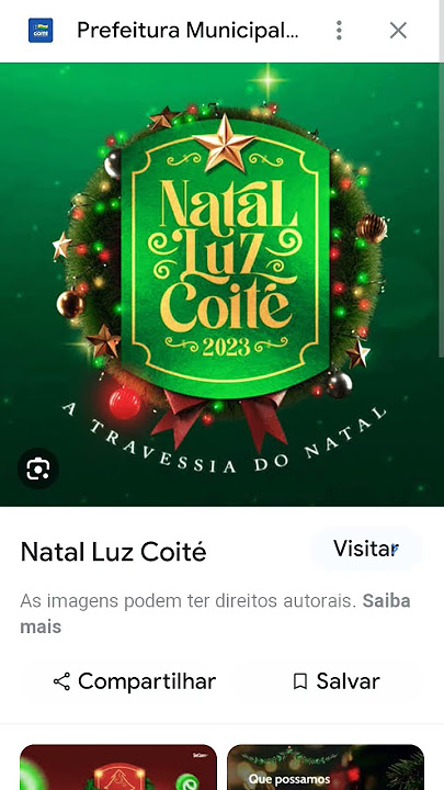 Prefeitura apresenta o Natal Luz Coité 2023 com o tema “A travessia do Natal”  : Prefeitura Municipal de Conceição do Coité - BA