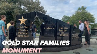 New monument at Arkansas Capitol honors families fallen soldiers leave behind