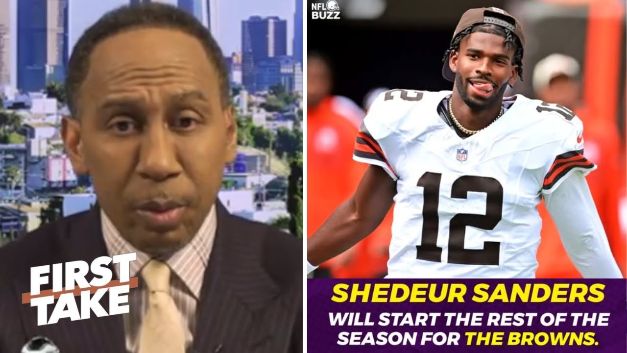 FIRST TAKE | Cleveland RIGHT place for Shedeur Sanders? - Stephen A give opinion on Browns QB future