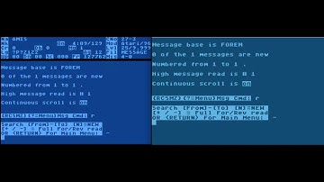 Forem XE pro Connect Side by Side - Sysop / User View