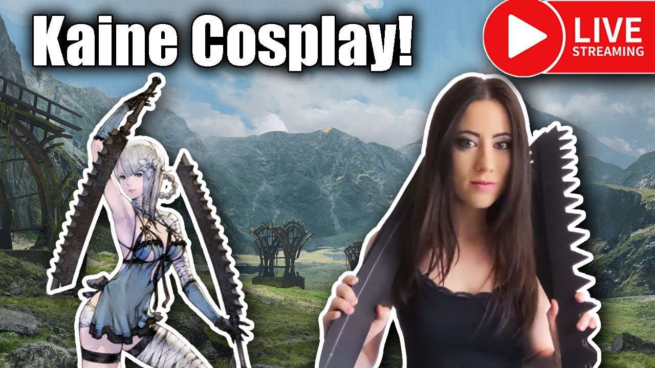Kaine Cosplay- NieR Replicant (Episode 2) Live Crafting Stream